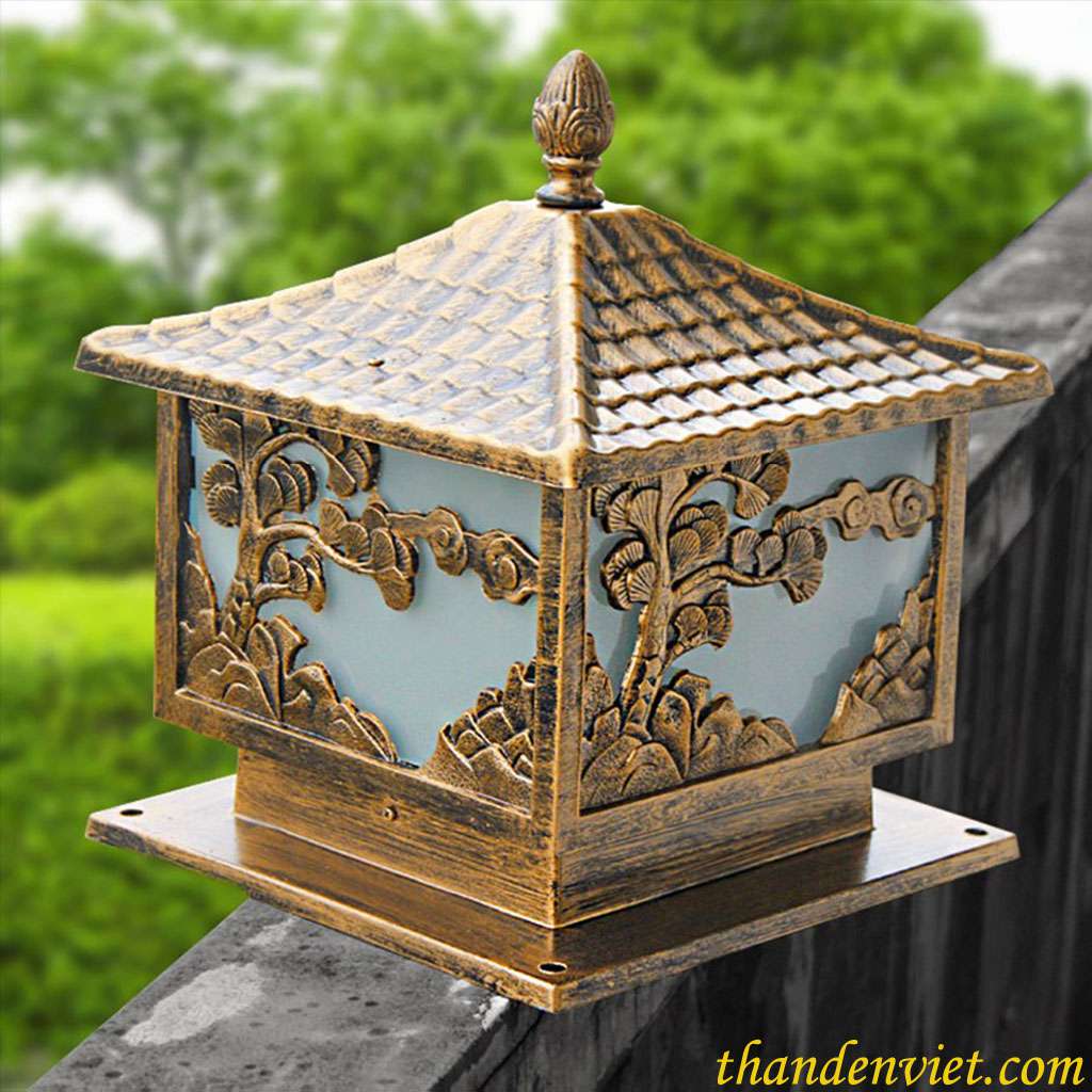 Đèn trang trí trụ cổng đẹp giá rẻ tại Quận 5